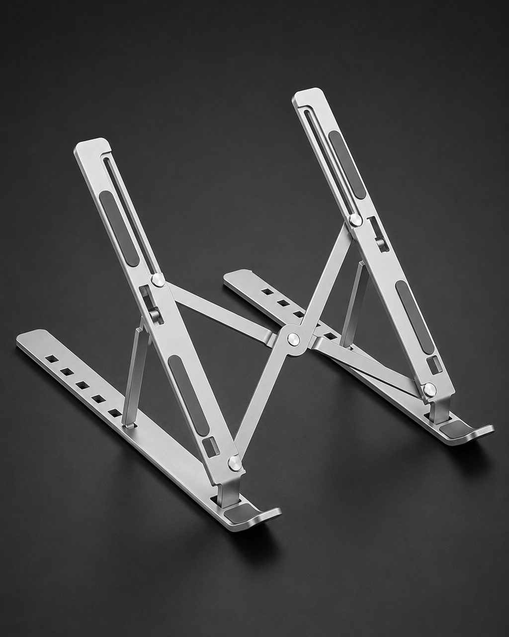 Montavra™ Ergonomic Aluminum Laptop Stand (Fully Foldable)