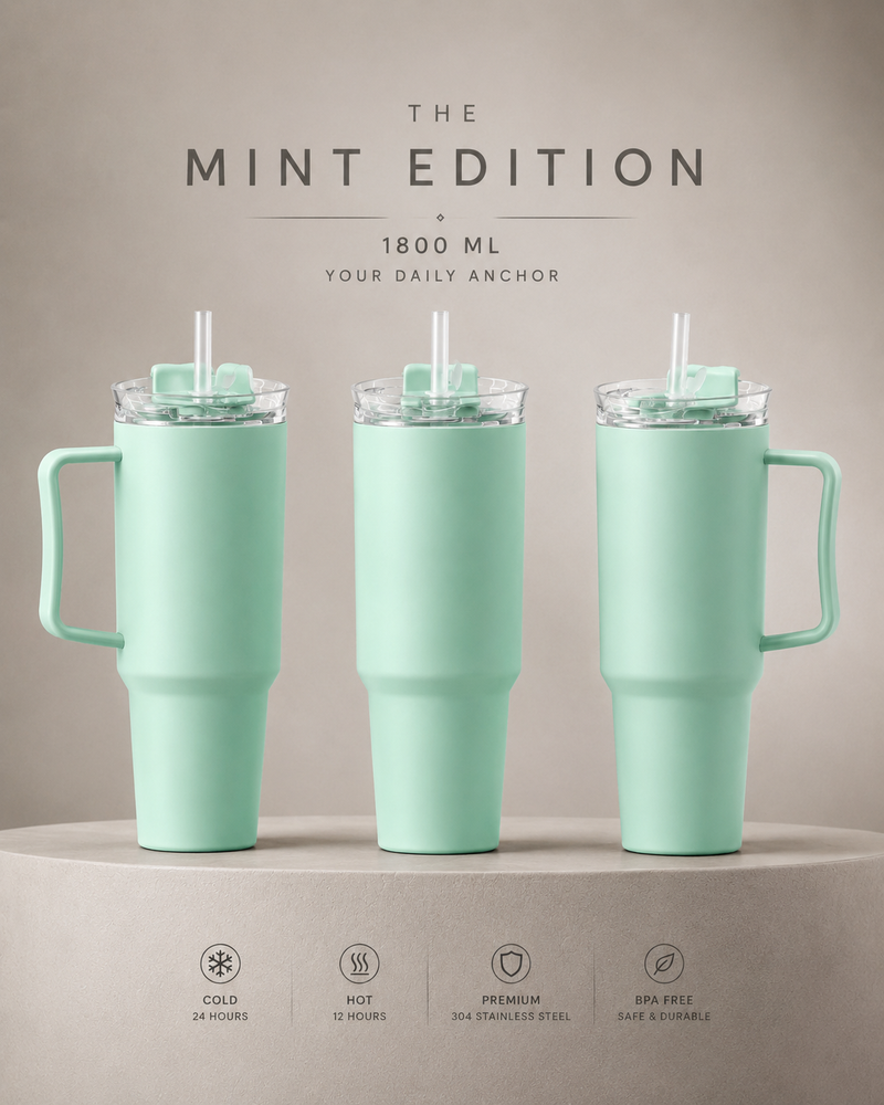 Montavra™ Titan Hydration Tumbler - 1800ML Lightweight Sipper
